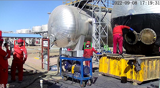 未戴口罩異常報警